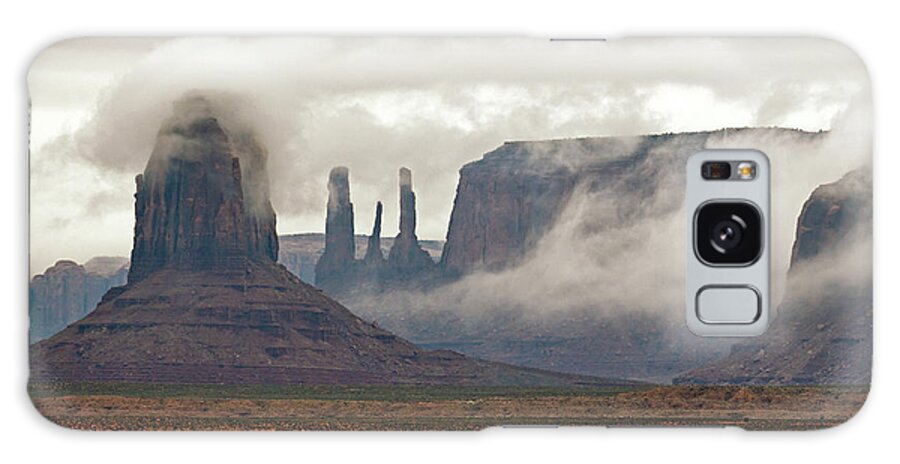 Desert Galaxy Case featuring the photograph Desert Fog by Nicholas Blackwell