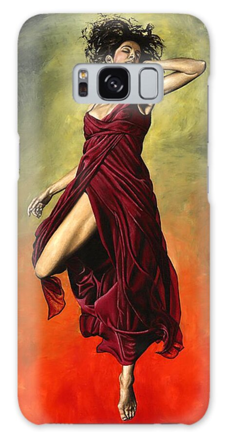 Dance Galaxy Case featuring the painting Destiny's Dance by Richard Young