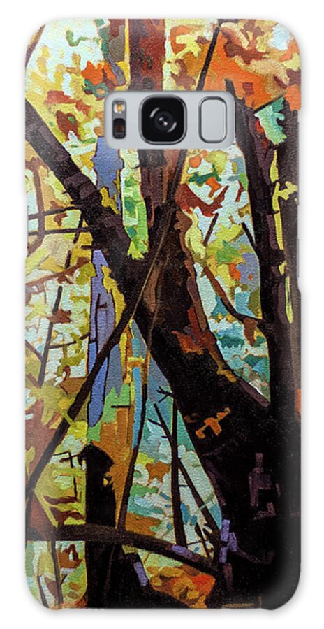 Maples Galaxy Case featuring the painting Devonian Hill Side by Rob Owen