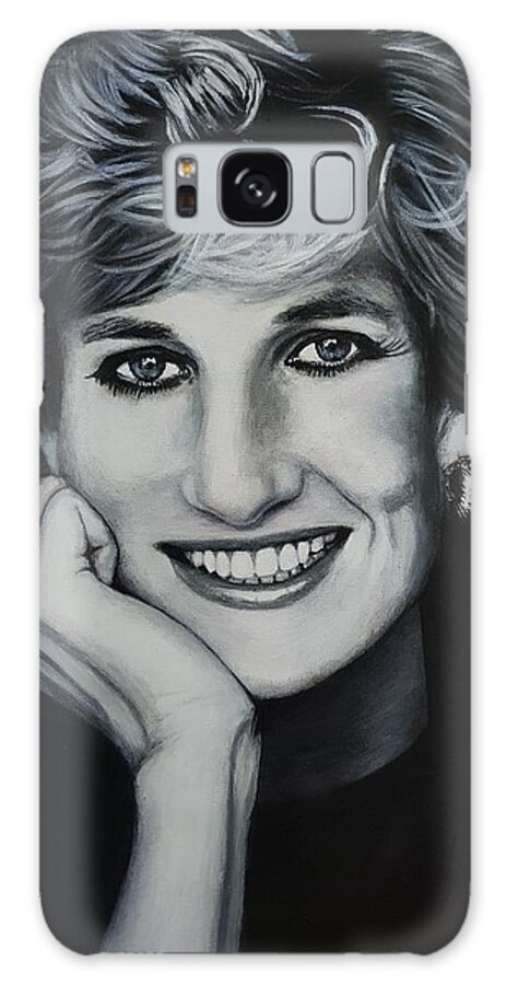 Diana Galaxy S8 Case featuring the painting Diana by Cassy Allsworth