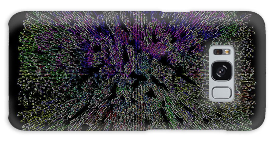Digital Abstract Graphic Design Galaxy Case featuring the painting Digital Abstract Graphic Design A662016 by Mas Art Studio