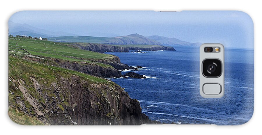 Irish Galaxy Case featuring the photograph Dingle Coast Near Fahan Ireland by Teresa Mucha