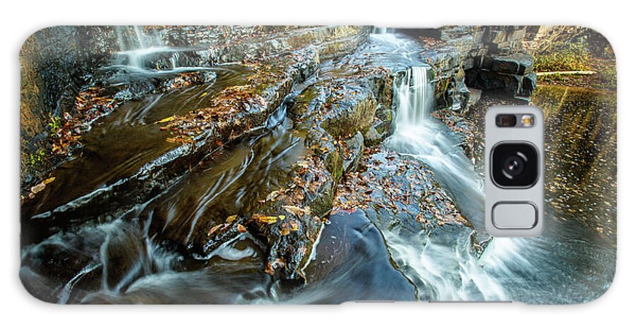Landscape Galaxy Case featuring the photograph Dismal Creek Falls #2 by Joe Shrader