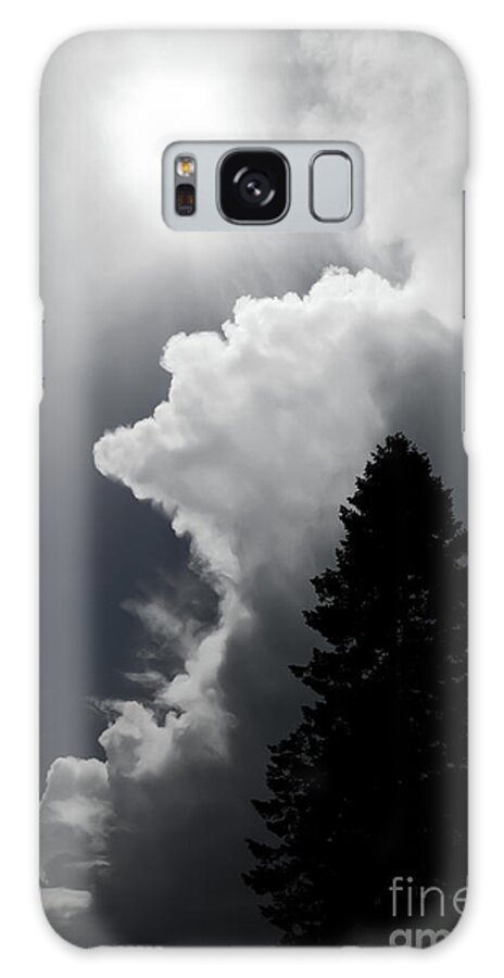 Clouds Galaxy Case featuring the photograph Dividing line by David Hillier