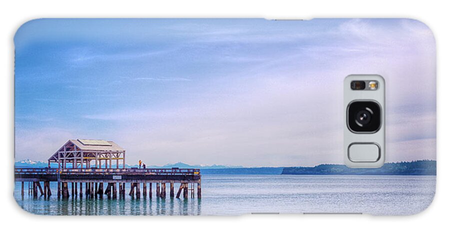 Port Townsend Galaxy Case featuring the photograph Dockside by Spencer McDonald