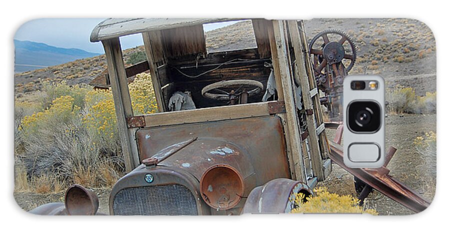 Abandoned Pickup Galaxy Case featuring the photograph Dodge Brothers Pickup by Ben Prepelka