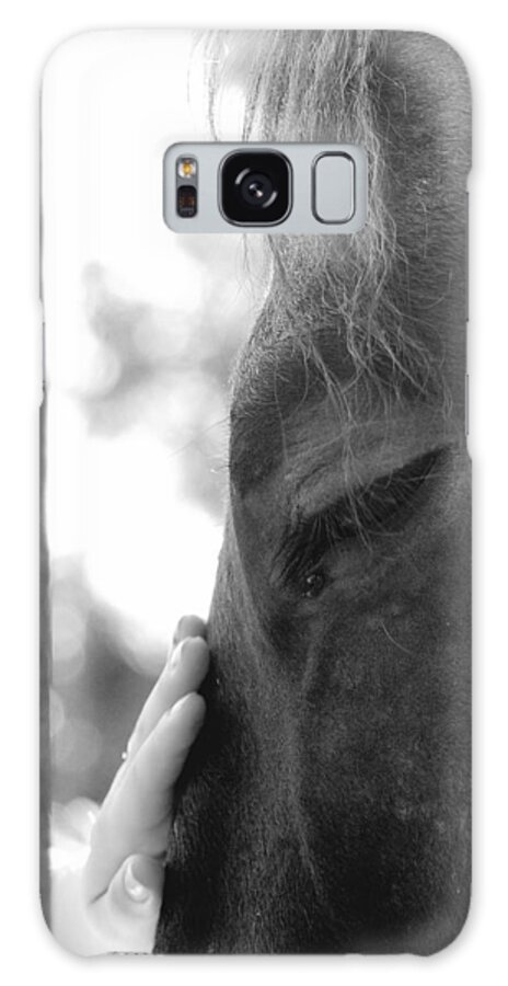 Horse Galaxy S8 Case featuring the photograph Don't Be Afraid by Donna Blackhall