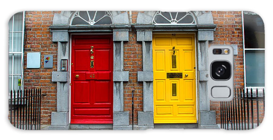 Ireland Galaxy Case featuring the photograph Doors in Kilkenny in Ireland by Andreas Berthold