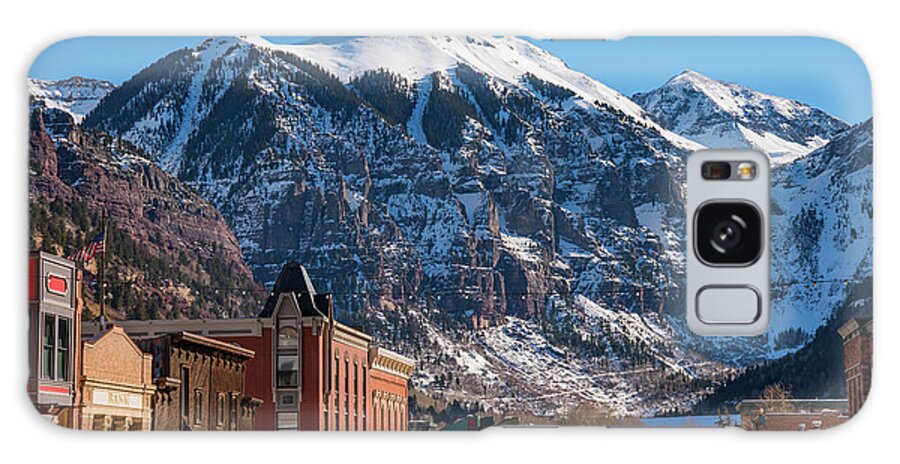 Colorado Galaxy Case featuring the photograph Downtown Telluride by Darren White