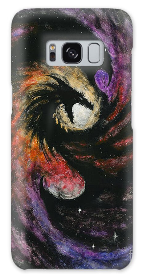 Dragon Galaxy Case featuring the painting Dragon Galaxy by Stanley Morrison