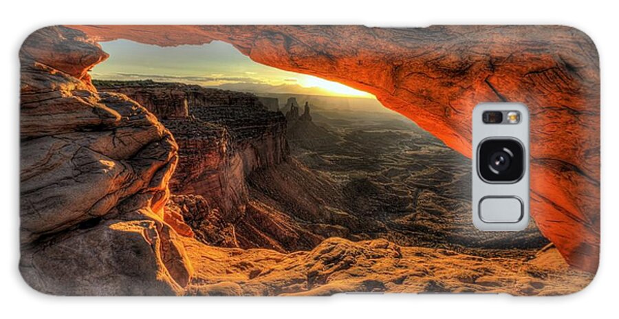 Mesa Arch Galaxy Case featuring the photograph Dragon's Eye by Ryan Smith
