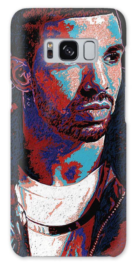 Drake Galaxy Case featuring the painting Drake by Maria Arango