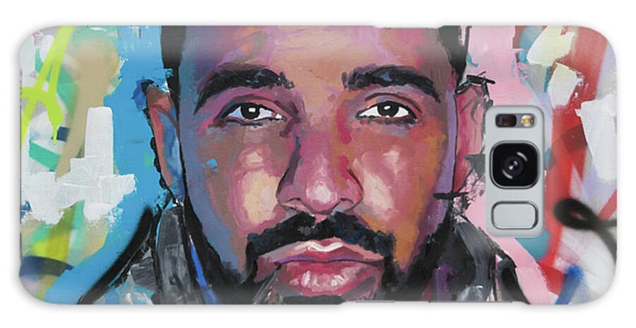 Drake Galaxy Case featuring the painting Drake by Richard Day