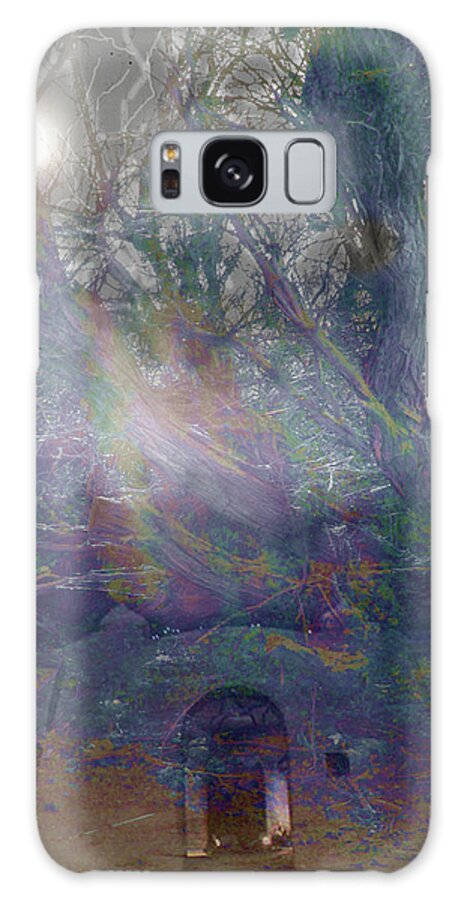 Dream Image Galaxy Case featuring the photograph Dreaming Sekhmet's Temple by Feather Redfox