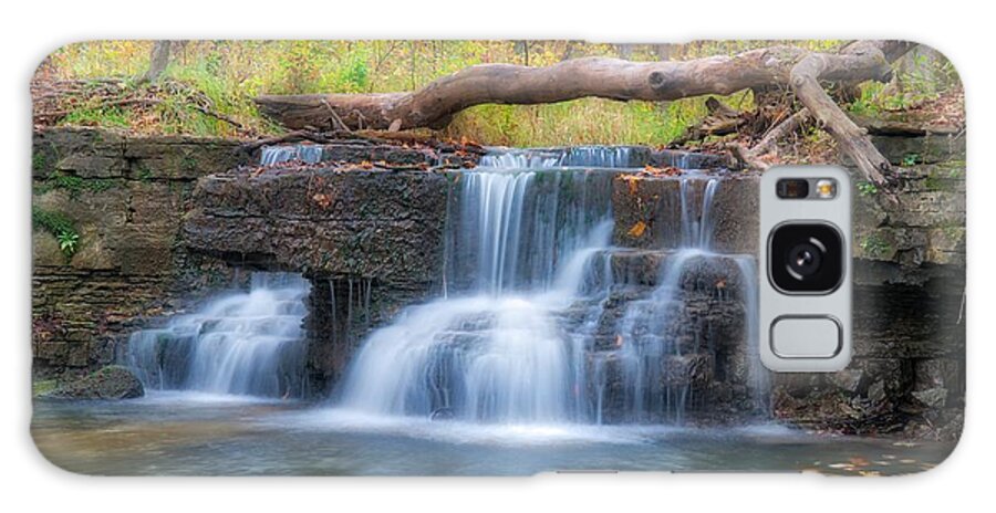 Falls Galaxy Case featuring the photograph Dreamy Falls by Bill Frische