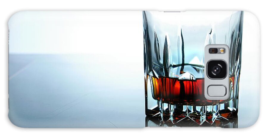 Glass Galaxy Case featuring the photograph Drink In A Glass by Jun Pinzon
