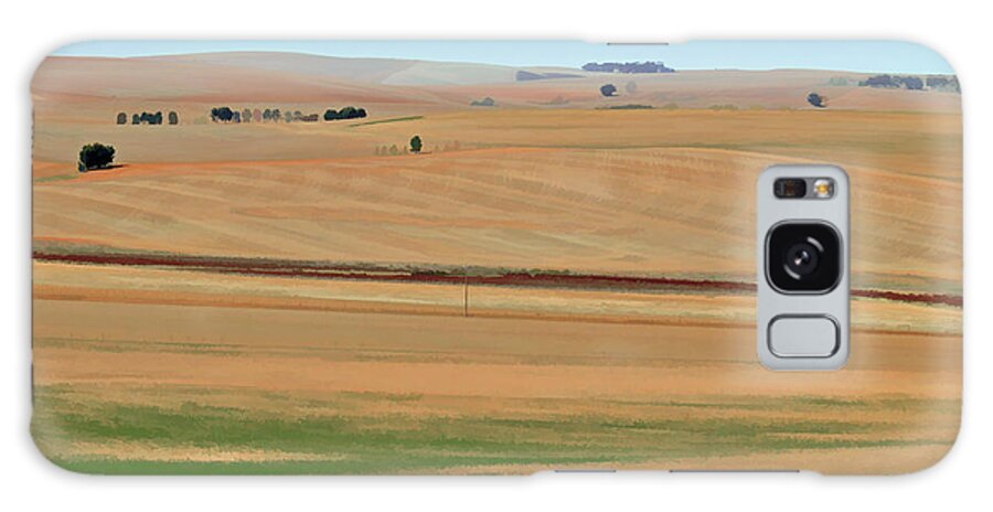 South Africa Galaxy Case featuring the photograph Drought-stricken South African farmlands - 2 of 3 by Josephine Cohn