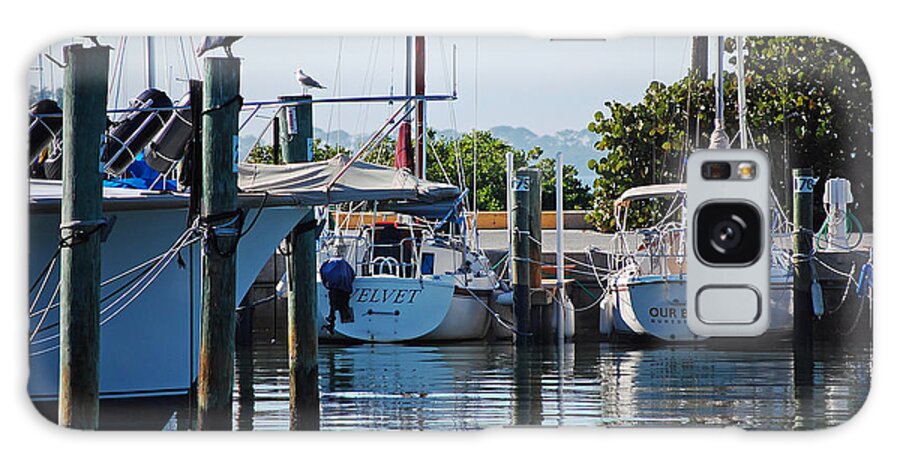Boats Galaxy Case featuring the photograph Duneden FL. by Robert Meanor