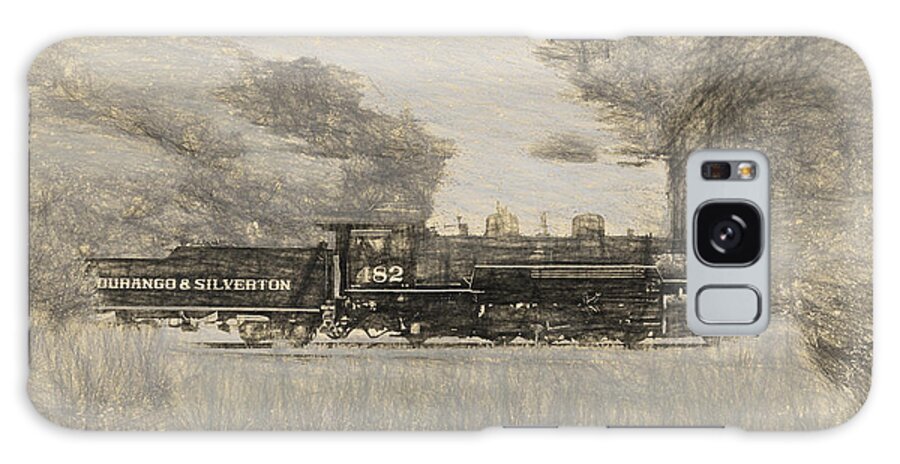 Trains Galaxy Case featuring the photograph Durango and Silverton Train 3 by Ginger Wakem