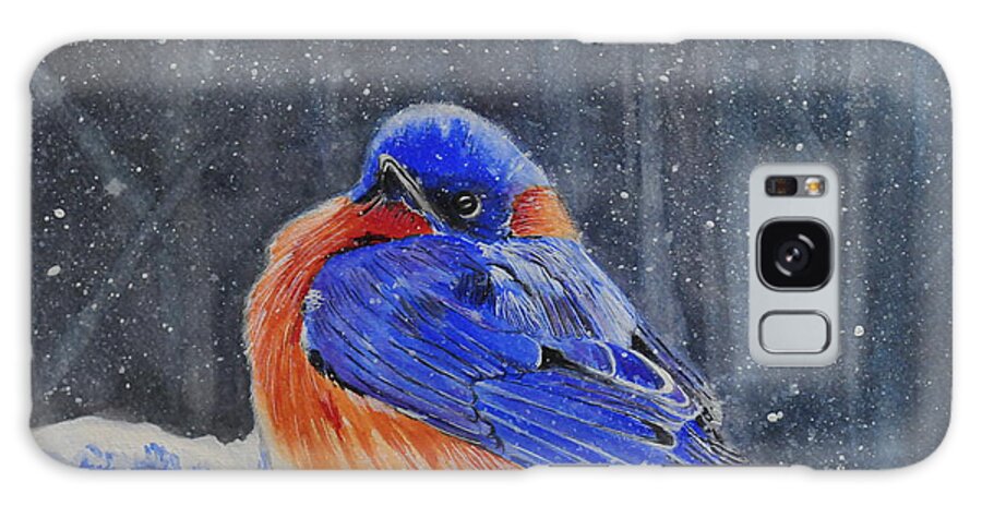 Bluebird Galaxy Case featuring the photograph Early Arrival by John W Walker