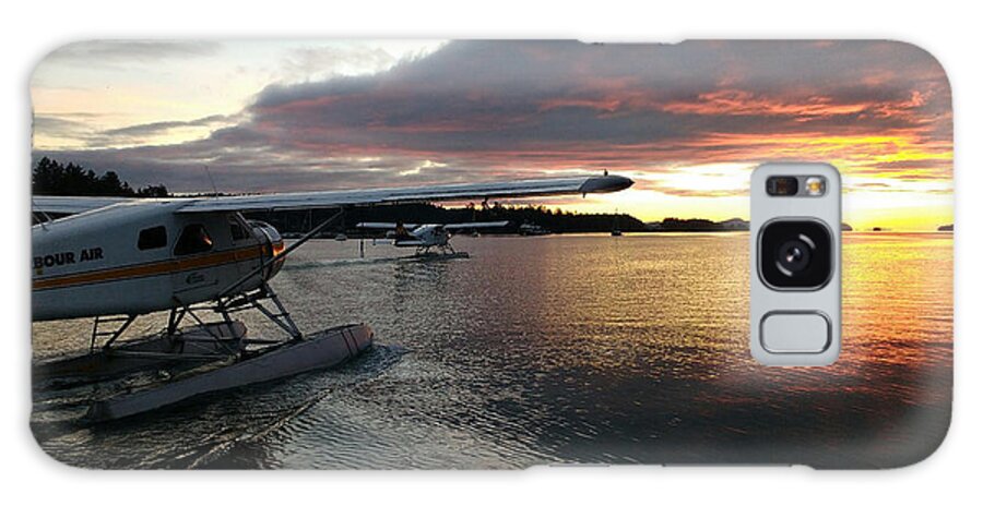 Aviation Galaxy Case featuring the photograph Early Departures by Mark Alan Perry