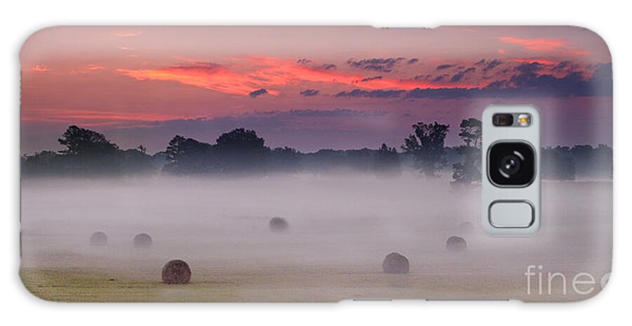 Historic Galaxy Case featuring the photograph Early Morning Sunrise on the Natchez Trace Parkway in Mississippi by T Lowry Wilson