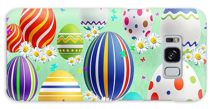 Easter Galaxy Case featuring the digital art Easter by Maye Loeser