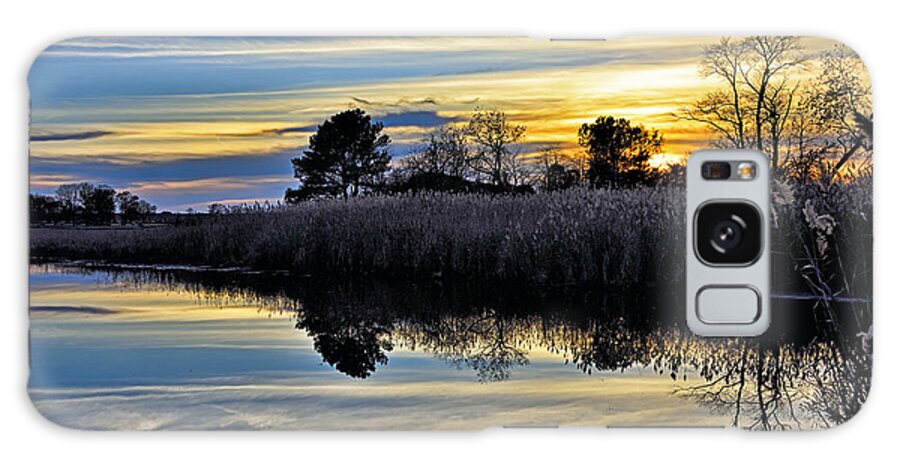 blackwater National Wildlife Refuge Galaxy Case featuring the photograph Eastern Shore Sunset - Blackwater National Wildlife Refuge - Maryland by Brendan Reals