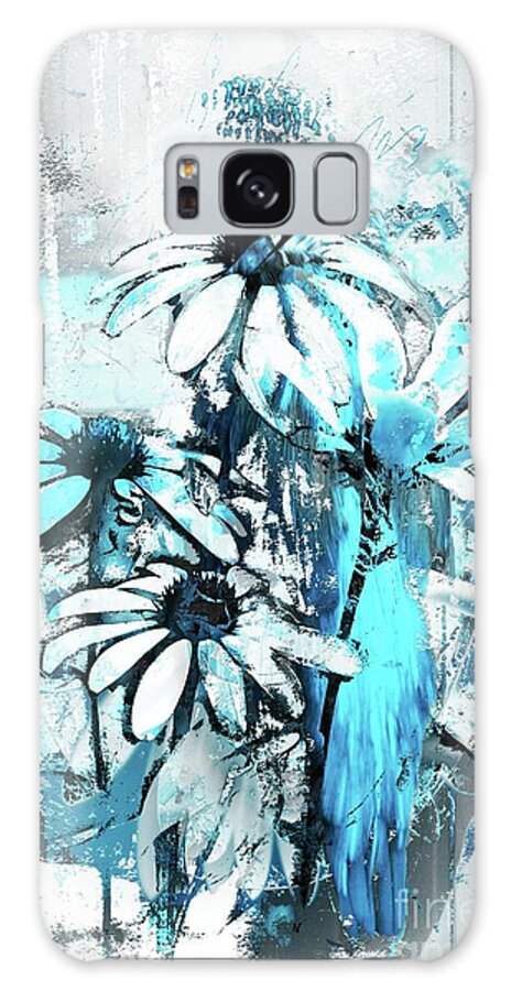 Echinacea Galaxy Case featuring the digital art Echinacea - a11bl2 by Variance Collections