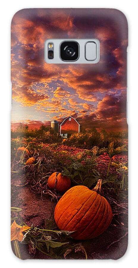 Pumpkins Galaxy Case featuring the photograph Echos You Can See by Phil Koch