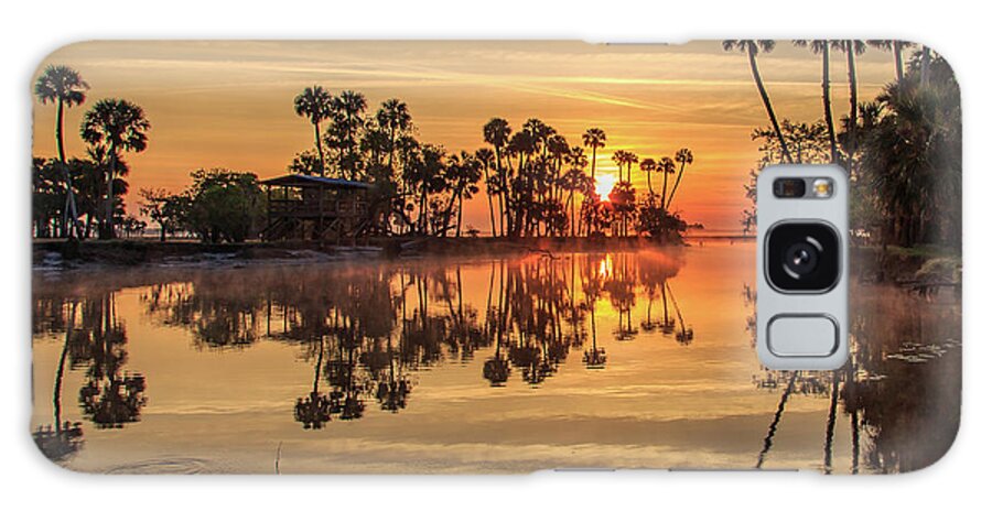 Florida Galaxy Case featuring the photograph Econ Sunrise by Stefan Mazzola