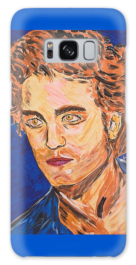 Edward Galaxy Case featuring the painting Edward Cullen by Valerie Ornstein