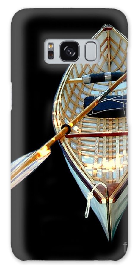 Canoe Galaxy Case featuring the digital art Eileen's Canoe by Dale  Ford