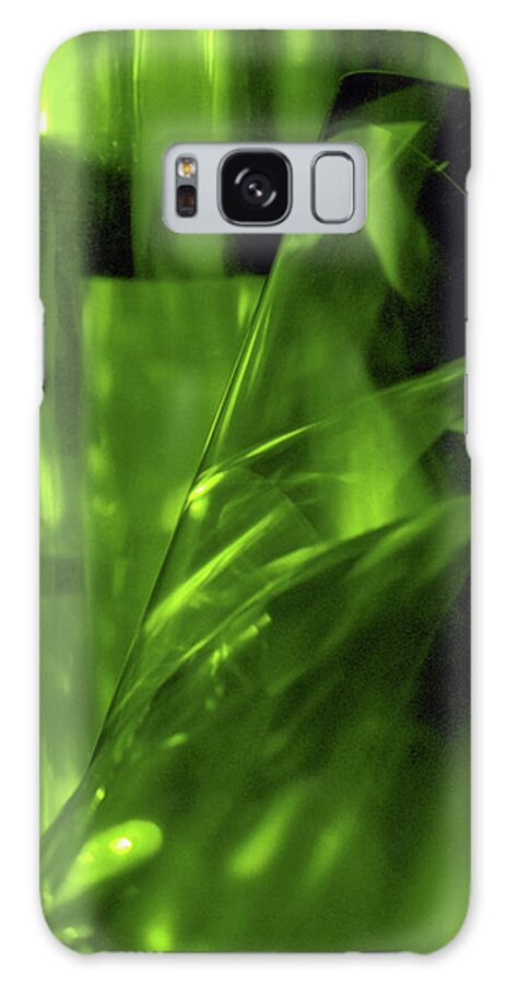 Abstract Galaxy Case featuring the photograph Emerald City by Kathy Corday