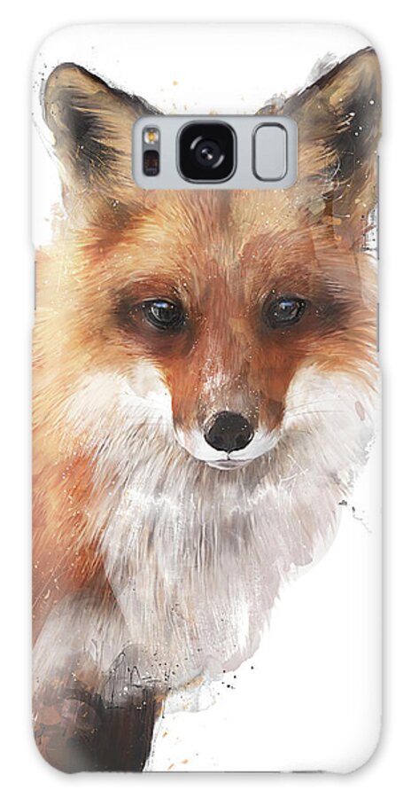 Fox Galaxy Case featuring the painting Encounter by Amy Hamilton