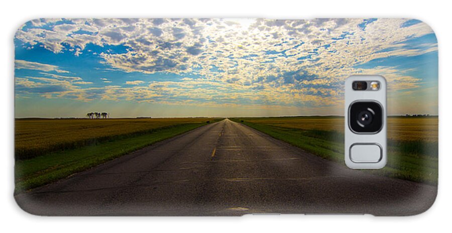 Highway Galaxy Case featuring the photograph Endless Highway by Jana Rosenkranz