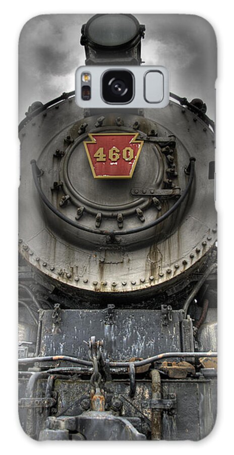 Hdr Galaxy Case featuring the photograph Engine 460 Front and Center by Scott Wyatt