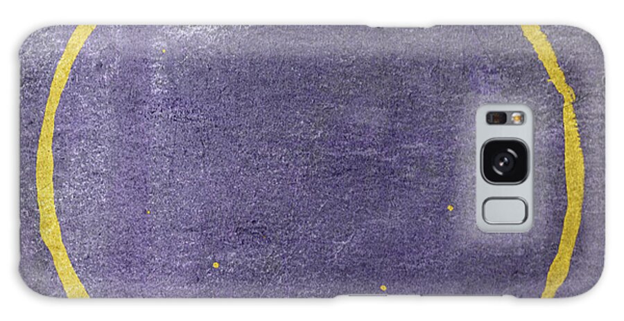 Purple Galaxy Case featuring the digital art Enso 2017-18 by Julie Niemela