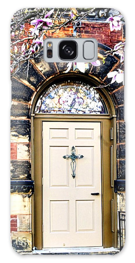 Door Galaxy Case featuring the photograph Entrance by Michelle Joseph-Long