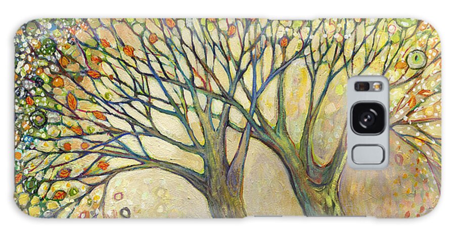 Tree Galaxy Case featuring the painting Entwined No 2 by Jennifer Lommers