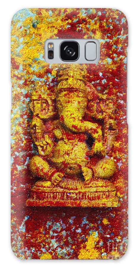 Ganesha Galaxy Case featuring the photograph Essence of Ganesha by Tim Gainey