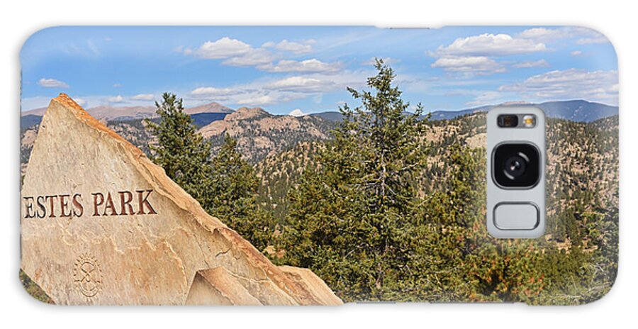 Estes Galaxy Case featuring the photograph Estes Park Rock Estes Colorado by Toby McGuire