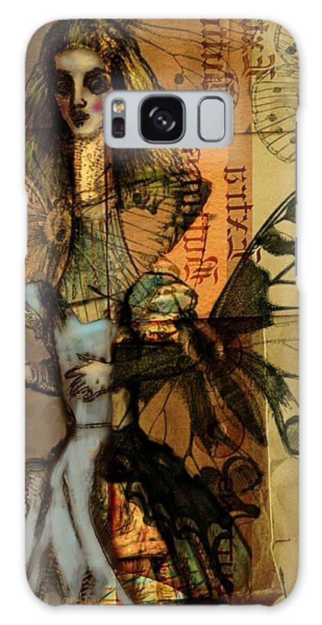 Butterfly Galaxy Case featuring the digital art Extra Buttons by Delight Worthyn