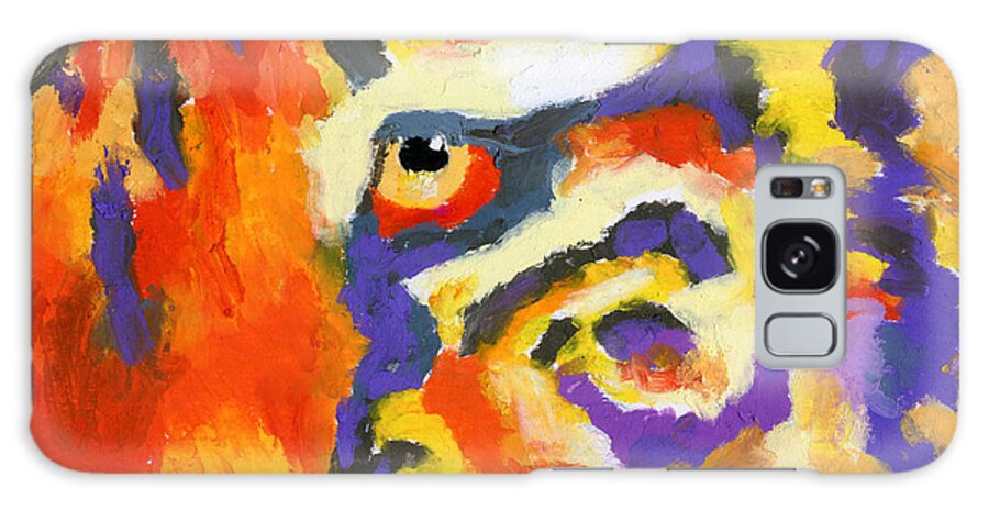 Tiger Galaxy Case featuring the painting Eye of the Tiger by Stephen Anderson