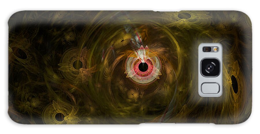 Art Galaxy Case featuring the digital art Eye see it all by Vix Edwards