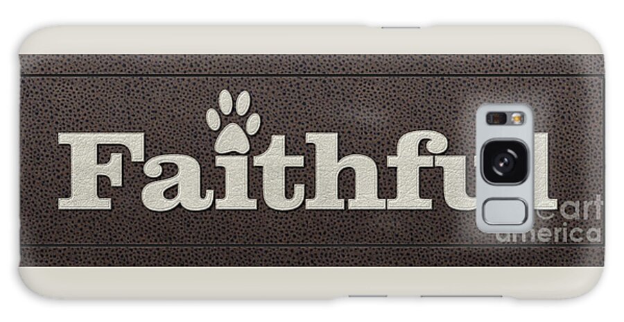 Faithful Galaxy Case featuring the photograph Faithful Leather on Leather by Tim Wemple