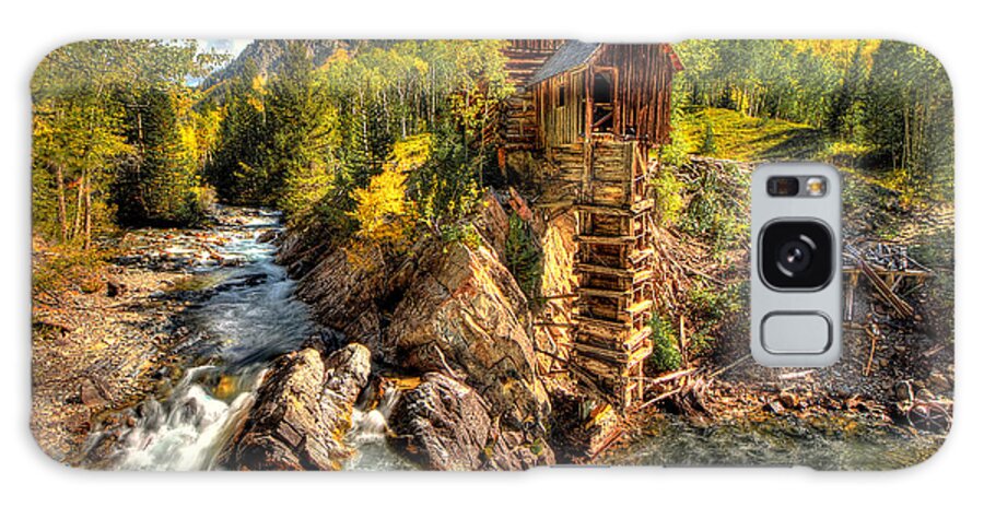 Crystal Mill Galaxy Case featuring the photograph Fall n Mill by Ryan Smith