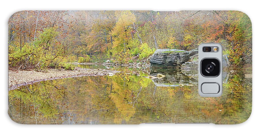 Buffalo National River Galaxy Case featuring the photograph Fall on the Buffalo River by David Dedman