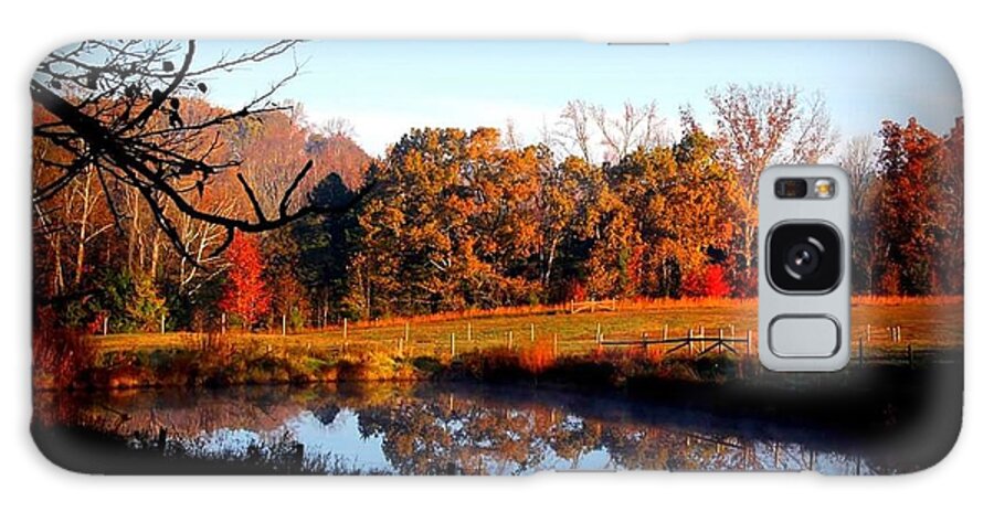 Fall Galaxy Case featuring the photograph Fall by Rabiah Seminole
