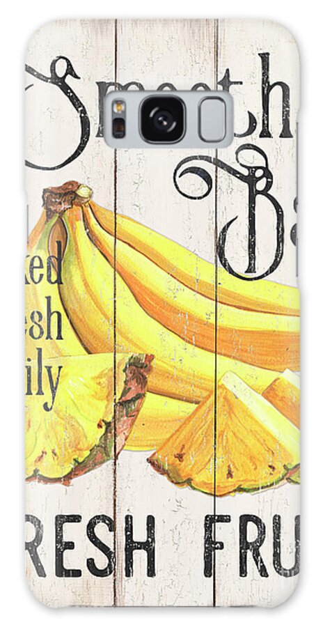 Pineapple Galaxy Case featuring the painting Farm Garden 2 by Debbie DeWitt